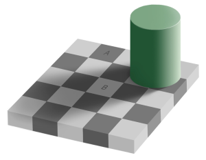 Grey Square Illusion