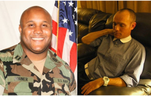 Chris Dorner is on the left. David Perdu, whose truck was rammed and then shot, is on the right. It's easy to see how the two could be confused for each other. They are practically twins.