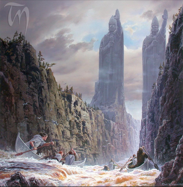 Arganoth as envisioned by Ted Nasmith.