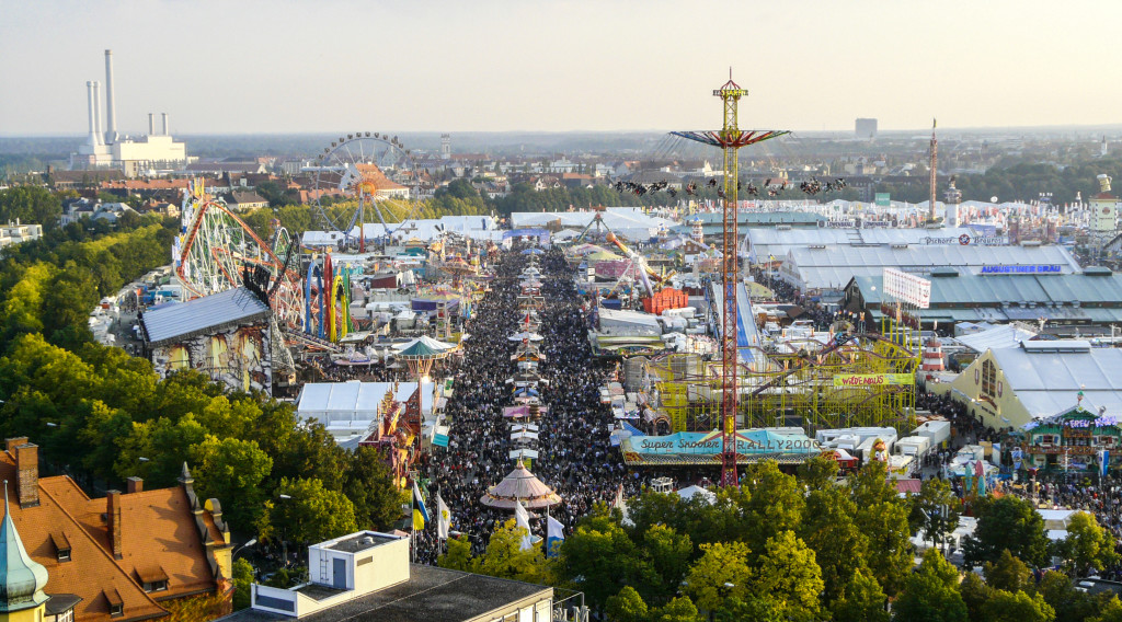 Oktoberfest is held each year at the fairgrounds of Theresienwiese (Theresa's Field), nicknamed by the locals as the "Wiesn" 