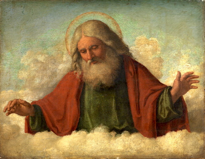 One of my favorite depictions of a loving Heavenly Father, by Cima da Conegliano.