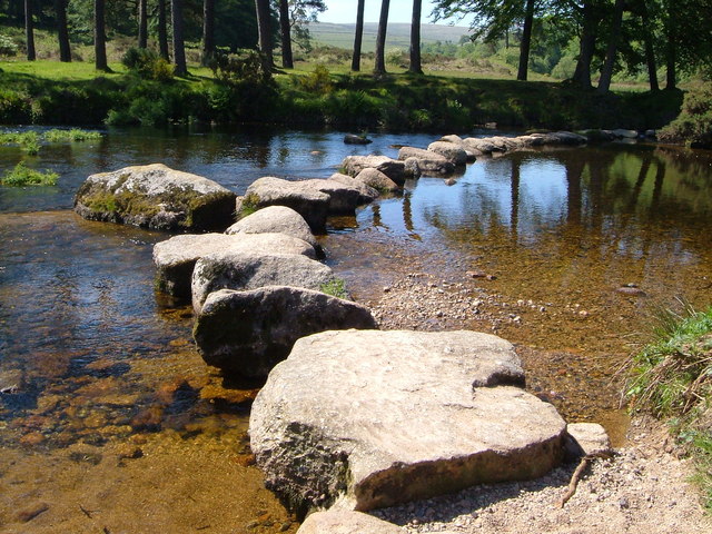 Stepping_stones_across_West_Dart_-_geograph.org.uk_-_183648